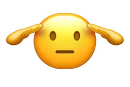 the whole saluting face